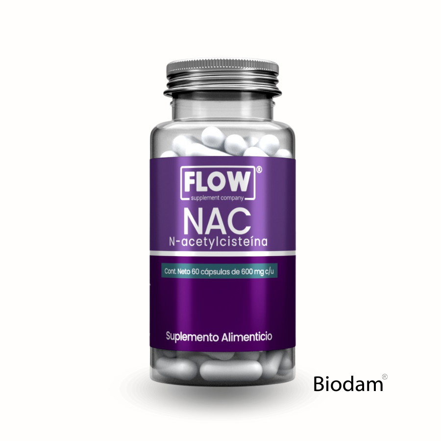 NAC 600 mg 60 caps FLOW
