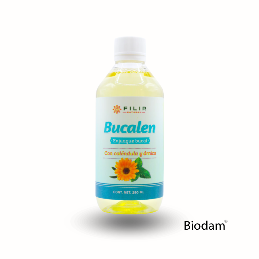BUCALEN ENJUAGUE CON CALENDULA Y ARNICA 250 ML, FILIP
