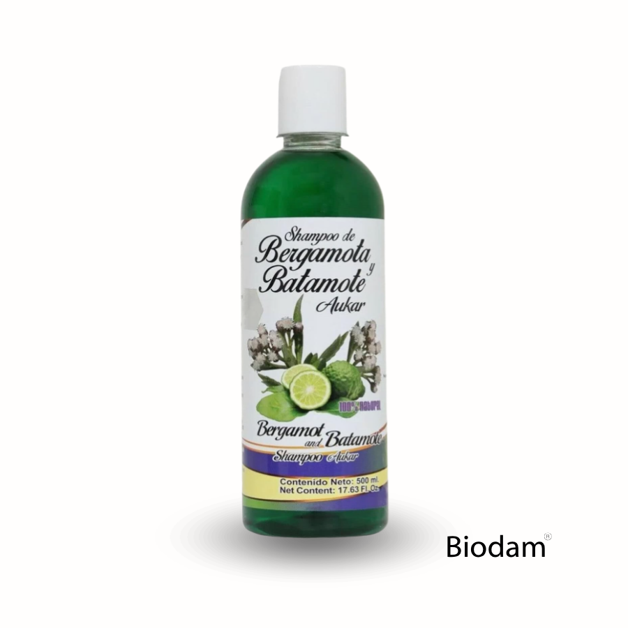 SHAMPOO BERGAMOTA AUKAR 500 ML